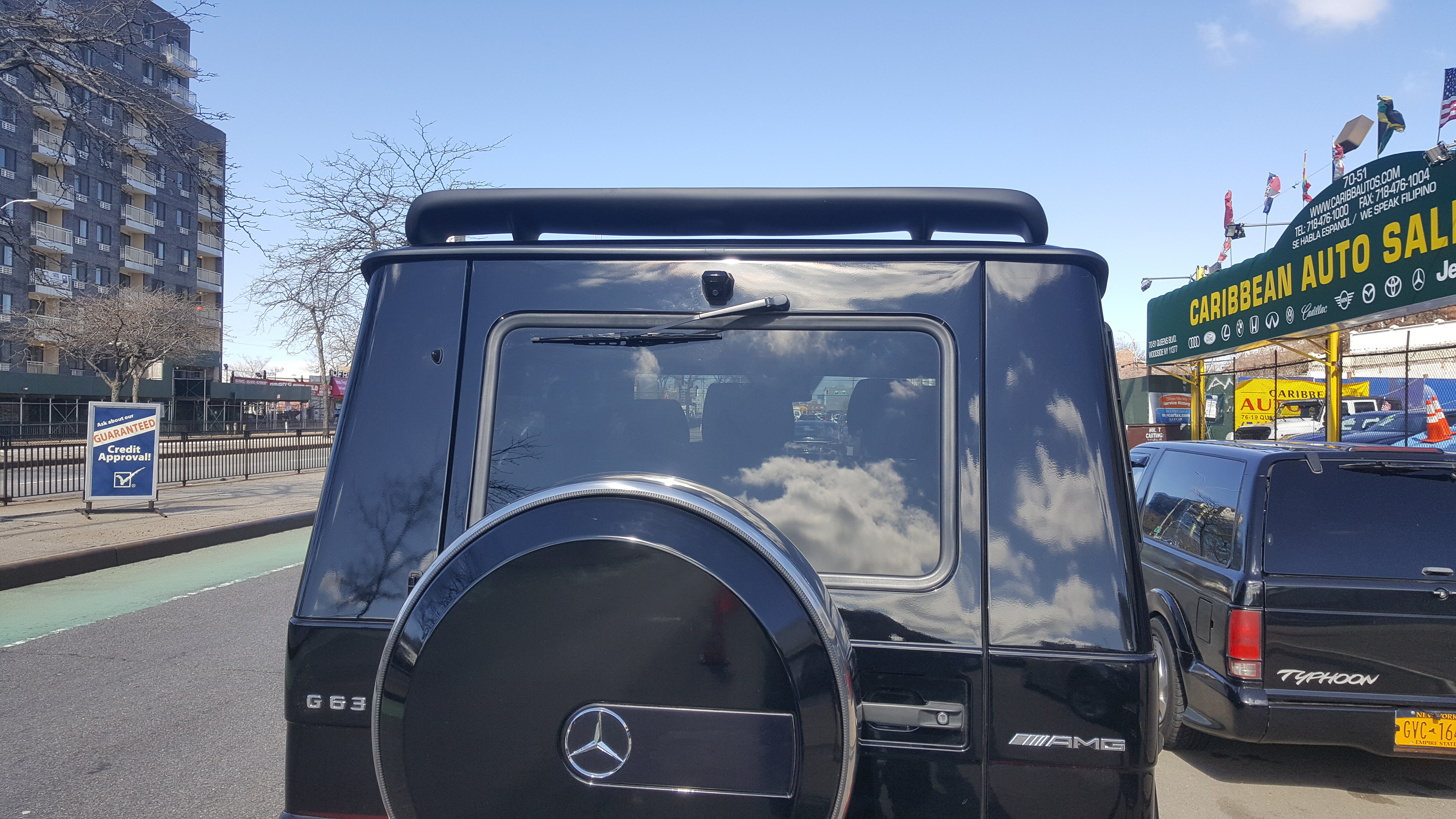 Custom Mercedes G Class  SUV/SAV/Crossover Roof Wing (1990 - 2018) - $290.00 (Part #MB-057-RW)